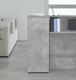 VidaXL Opbergkast 40x45x103,5 cm bewerkt hout betongrijs