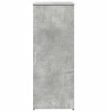 VidaXL Opbergkast 40x45x103,5 cm bewerkt hout betongrijs