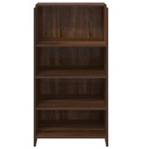 VidaXL Receptiebalie 55x50x103,5 cm bewerkt hout bruin eikenkleur