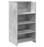 VidaXL Receptiebalie 55x50x103,5 cm bewerkt hout betongrijs
