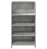 VidaXL Receptiebalie 55x50x103,5 cm bewerkt hout betongrijs