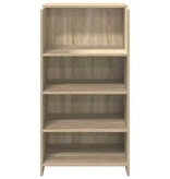 VidaXL Receptiebalie 55x50x103,5 cm bewerkt hout sonoma eikenkleurig