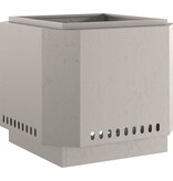 VidaXL Vuurkorf Bruin 58 x 58 x 51 cm Cortenstaal