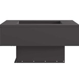 VidaXL Vuurkorf Zwart 60 x 60 x 30 cm Koudgewalst staal