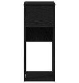 VidaXL Computertorenstandaard met lade 30x44x74 cm zwart