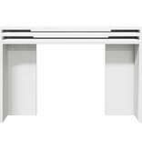 VidaXL 3-delige Tafeltjesset bewerkt hout wit