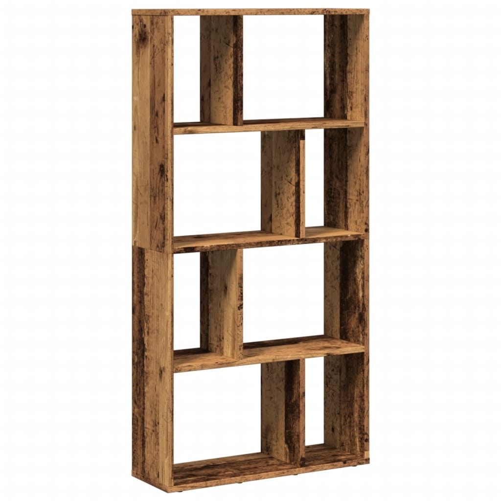 VidaXL Boekenkast 60x20x120 cm bewerkt hout oud houtkleurig
