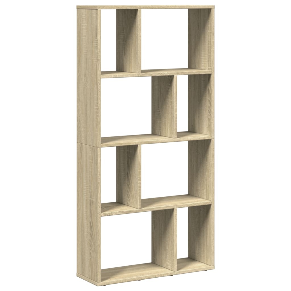 VidaXL Boekenkast 60x20x120 cm bewerkt hout sonoma eikenkleurig