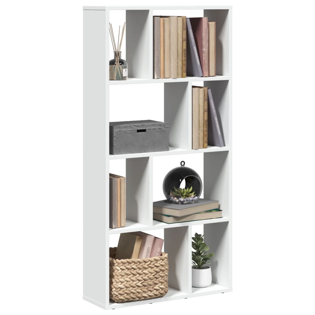 VidaXL Boekenkast 60x20x120 cm bewerkt hout wit