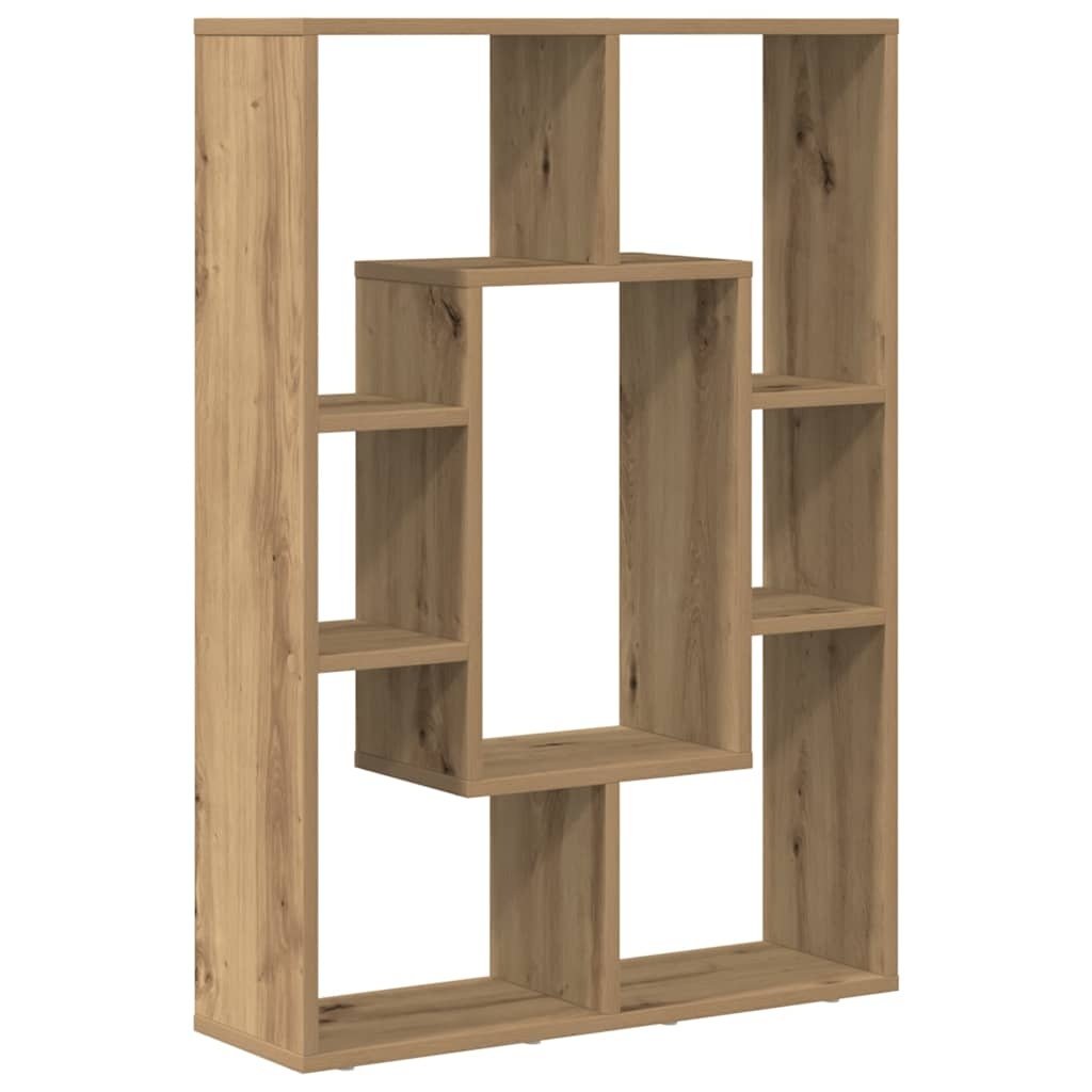 VidaXL Boekenkast 63x20x90 cm bewerkt hout artisanaal eikenkleurig