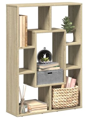 VidaXL Boekenkast 63x20x90 cm bewerkt hout sonoma eikenkleurig