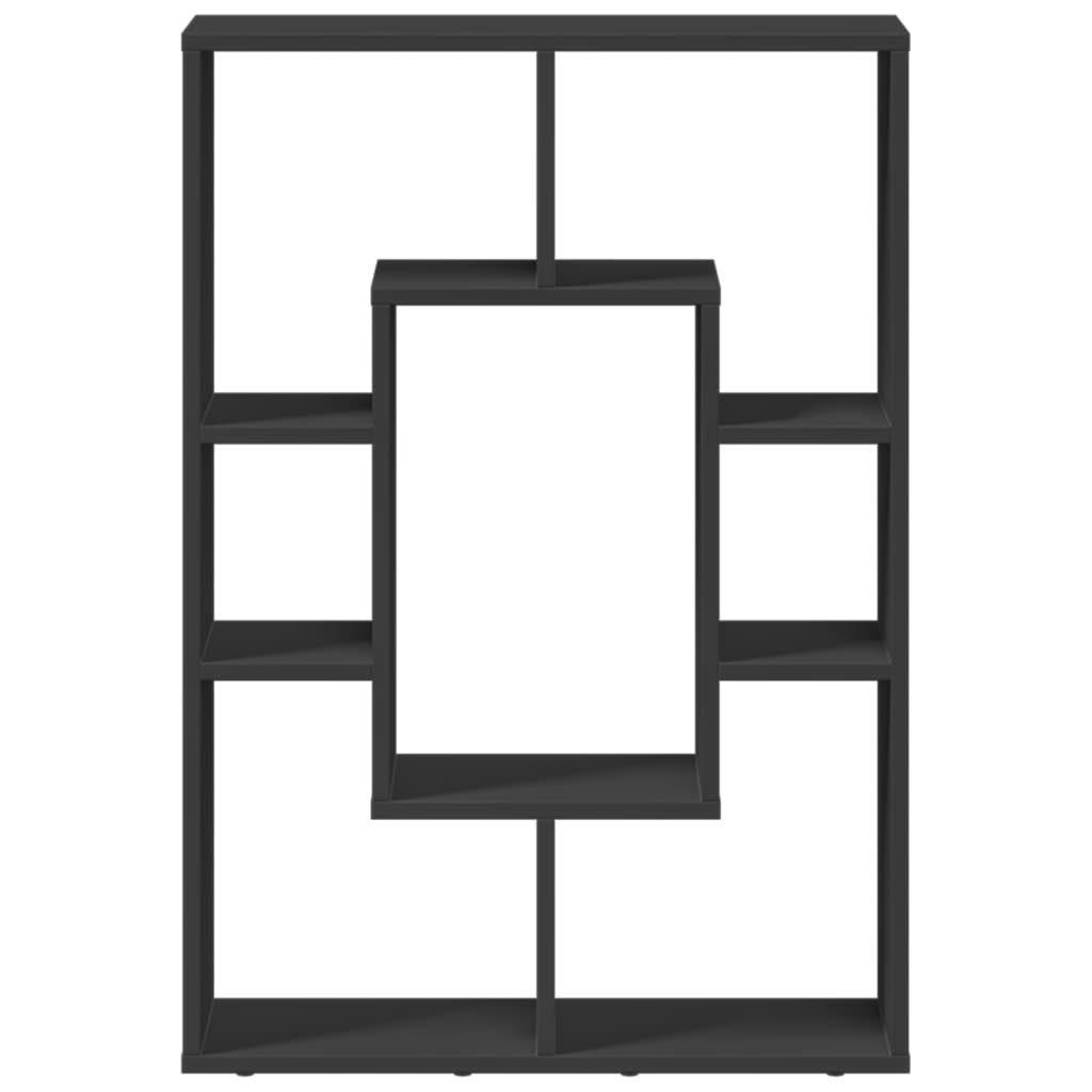VidaXL Boekenkast 63x20x90 cm bewerkt hout zwart