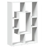 VidaXL Boekenkast 63x20x90 cm bewerkt hout wit