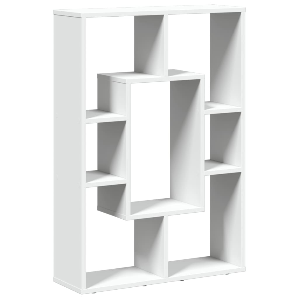 VidaXL Boekenkast 63x20x90 cm bewerkt hout wit