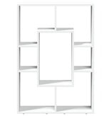 VidaXL Boekenkast 63x20x90 cm bewerkt hout wit