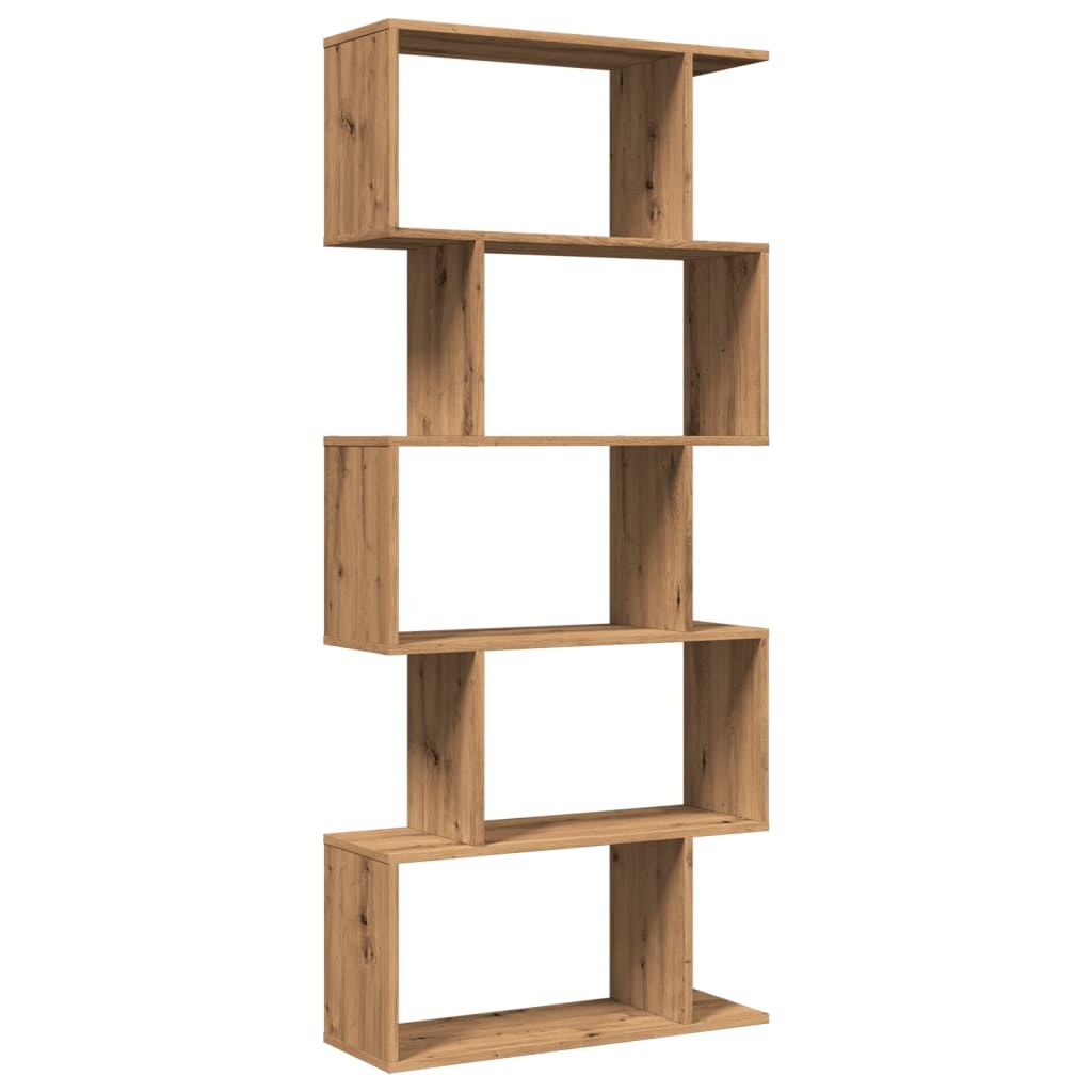 VidaXL Kamerscherm / boekenkast 5-laags 70x24x161 cm hout artisanaal