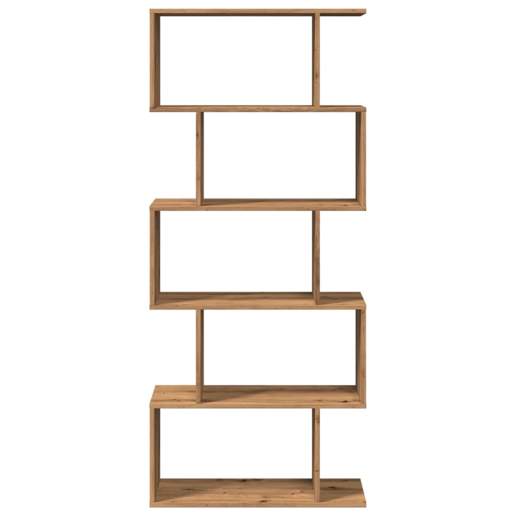 VidaXL Kamerscherm / boekenkast 5-laags 70x24x161 cm hout artisanaal