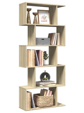 VidaXL Kamerscherm / boekenkast 5-laags 70x24x161 cm hout sonoma eiken