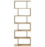 VidaXL Kamerscherm / boekenkast 6-laags 70x24x193 cm hout artisanaal