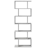 VidaXL Kamerscherm / boekenkast 6-laags 70x24x193 cm hout grijs sonoma