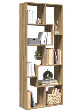 VidaXL Kamerscherm / boekenkast 67x25x161,5 cm hout artisanaal eiken