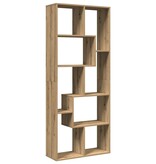 VidaXL Kamerscherm / boekenkast 67x25x161,5 cm hout artisanaal eiken