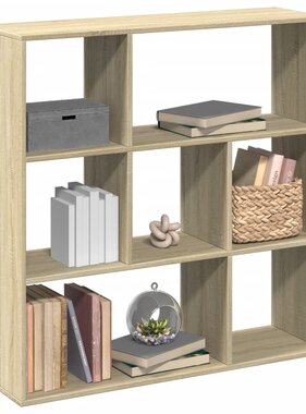 VidaXL Kamerscherm / boekenkast 102x29x103,5 cm hout sonoma eikenkleur