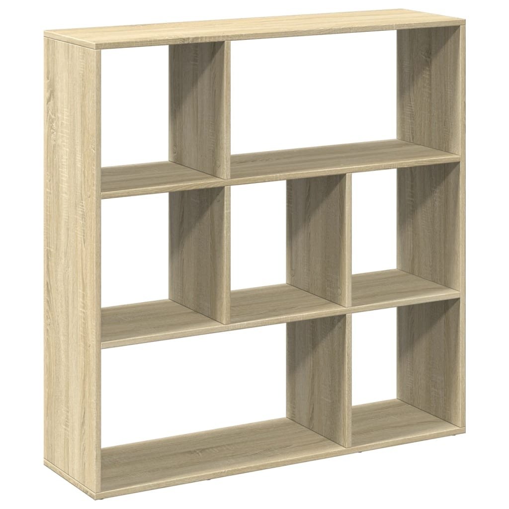 VidaXL Kamerscherm / boekenkast 102x29x103,5 cm hout sonoma eikenkleur