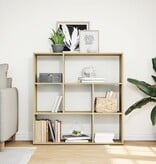 VidaXL Kamerscherm / boekenkast 102x29x103,5 cm hout sonoma eikenkleur