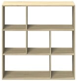 VidaXL Kamerscherm / boekenkast 102x29x103,5 cm hout sonoma eikenkleur