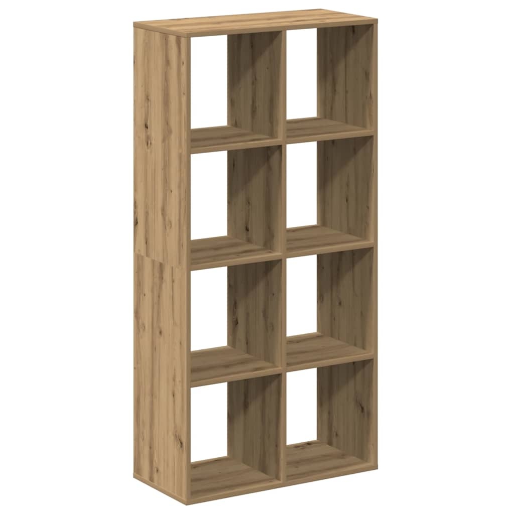 VidaXL Kamerscherm / boekenkast 69,5x29x137,5 cm hout artisanaal eiken