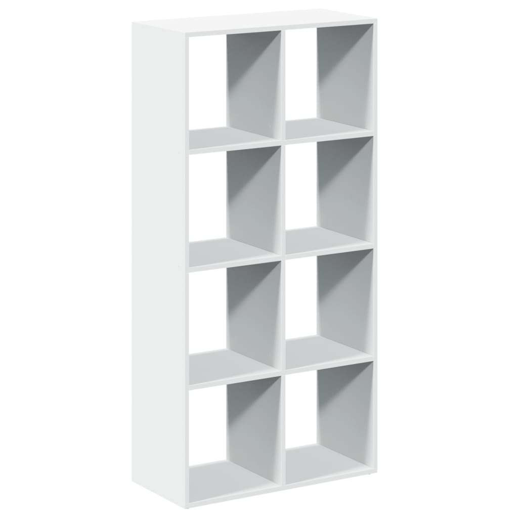 VidaXL Kamerscherm / boekenkast 69,5x29x137,5 cm bewerkt hout wit