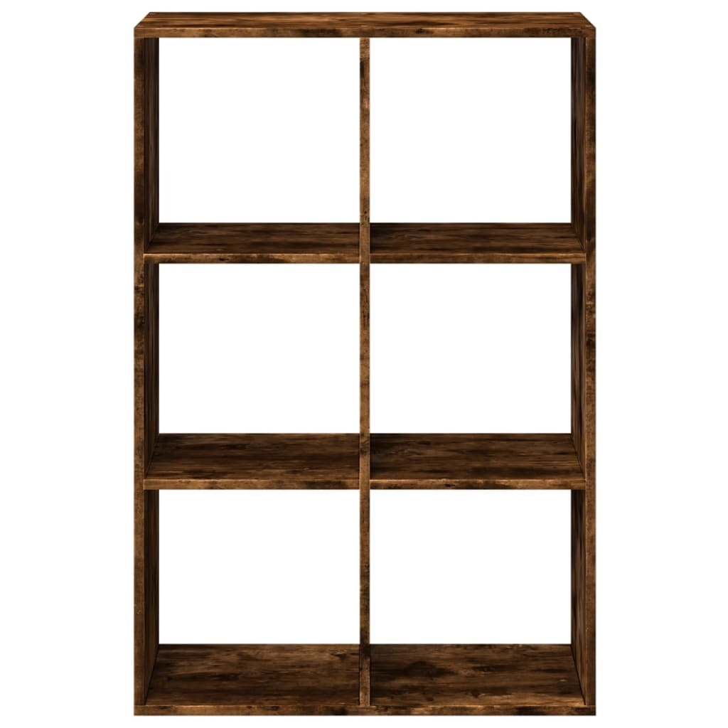 VidaXL Kamerscherm / boekenkast 69,5x29x103,5 cm hout gerookt eiken