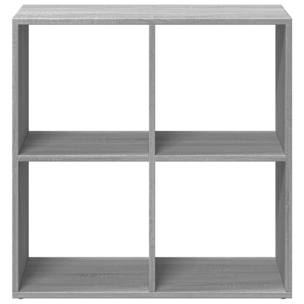 VidaXL Kamerscherm / boekenkast 69,5x29x69,5 cm hout grijs sonoma