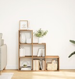 VidaXL Kamerscherm / boekenkast 3-laags 99x29x99 cm hout artisanaal
