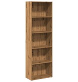 VidaXL Boekenkast 60x30x189 cm bewerkt hout artisanaal eikenkleurig