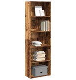 VidaXL Boekenkast 60x30x189 cm bewerkt hout oud houtkleurig