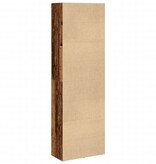 VidaXL Boekenkast 60x30x189 cm bewerkt hout oud houtkleurig