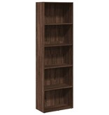 VidaXL Boekenkast 60x30x189 cm bewerkt hout bruin eikenkleurig