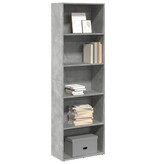 VidaXL Boekenkast 60x30x189 cm bewerkt hout betongrijs