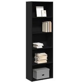 VidaXL Boekenkast 60x30x189 cm bewerkt hout zwart