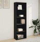 VidaXL Boekenkast 60x30x189 cm bewerkt hout zwart