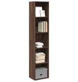 VidaXL Boekenkast 40x30x189 cm bewerkt hout bruin eikenkleurig