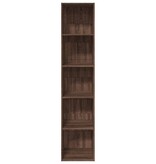 VidaXL Boekenkast 40x30x189 cm bewerkt hout bruin eikenkleurig