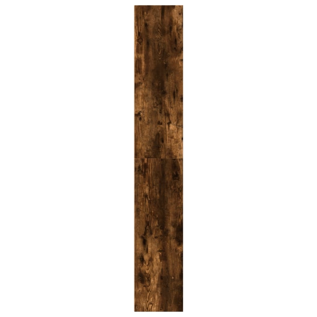 VidaXL Boekenkast 40x30x189 cm bewerkt hout gerookt eikenkleurig