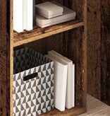VidaXL Boekenkast 40x30x152 cm bewerkt hout oud houtkleurig