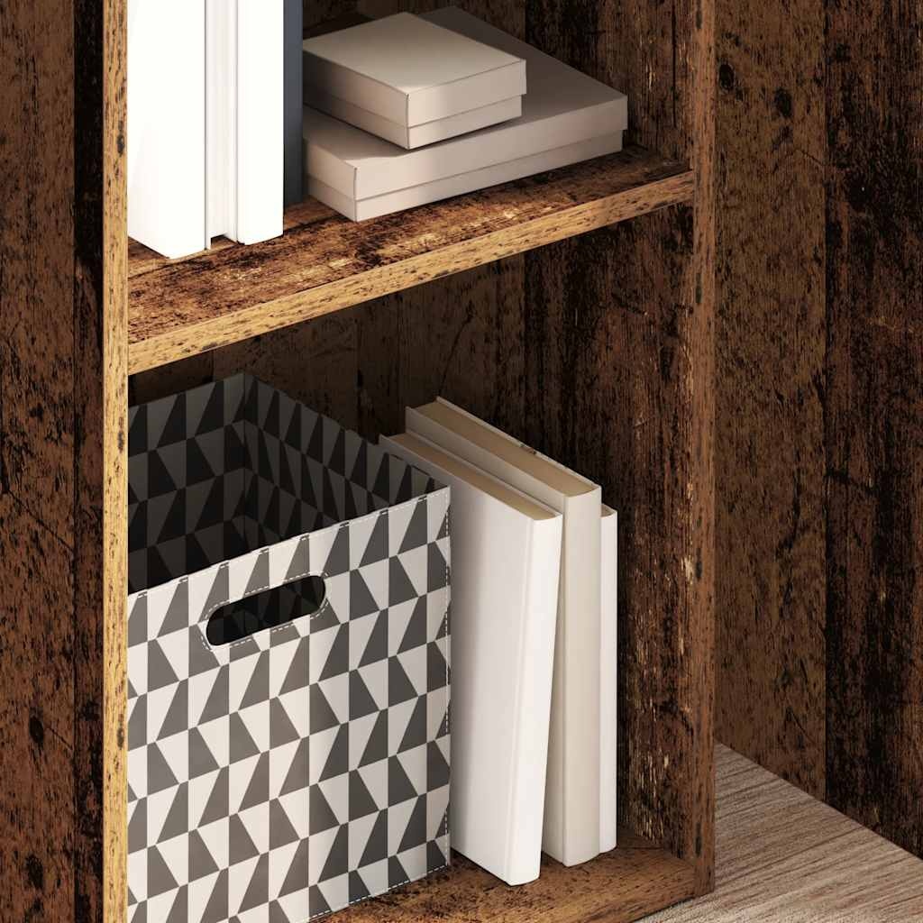 VidaXL Boekenkast 40x30x152 cm bewerkt hout oud houtkleurig