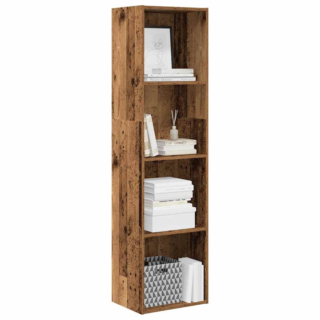 VidaXL Boekenkast 40x30x152 cm bewerkt hout oud houtkleurig
