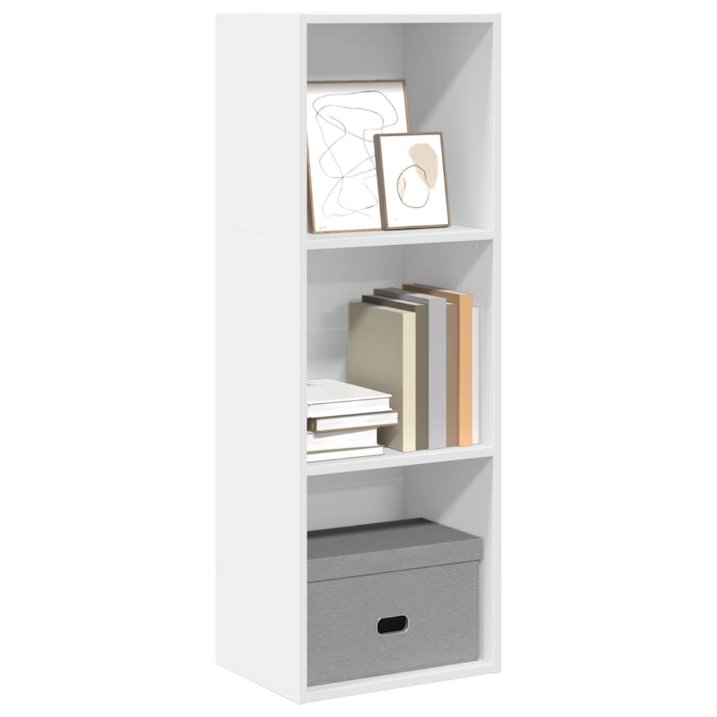VidaXL Boekenkast 40x30x114 cm bewerkt hout wit