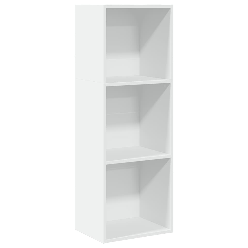 VidaXL Boekenkast 40x30x114 cm bewerkt hout wit